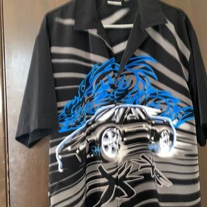 Casual button down shirt, Size large